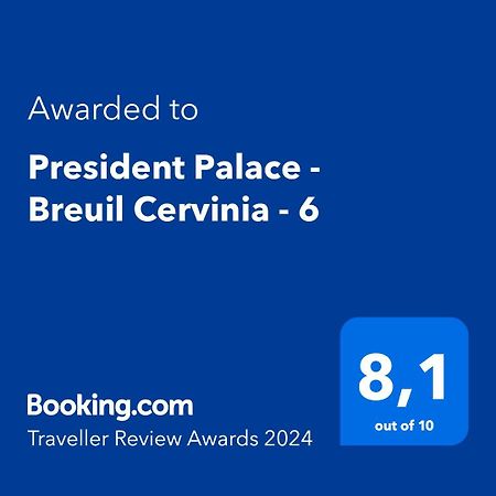 President Palace - Breuil Cervinia -Appartamento 6 - Cir 0634 Ngoại thất bức ảnh